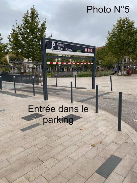 Joli Appartement Hypercentre T2, Classe Meuble De Tourisme 3 Avec Parking Gratuit Béziers Exteriör bild